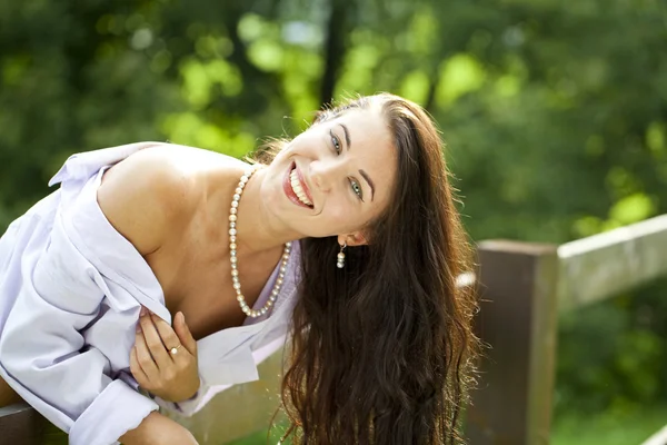 Beautiful young woman Stock Image