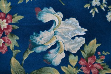 desenli kumaş dokusu