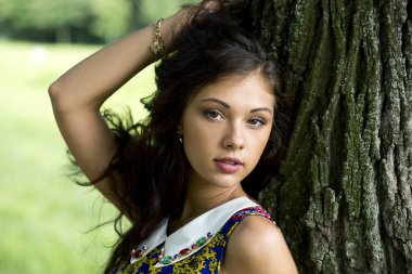 seksi kadın portresi Glamour