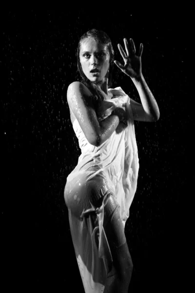 Sexual wet young woman — Stock Photo, Image