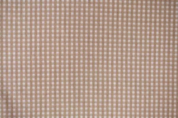 Beige plaid fabric Stock Picture