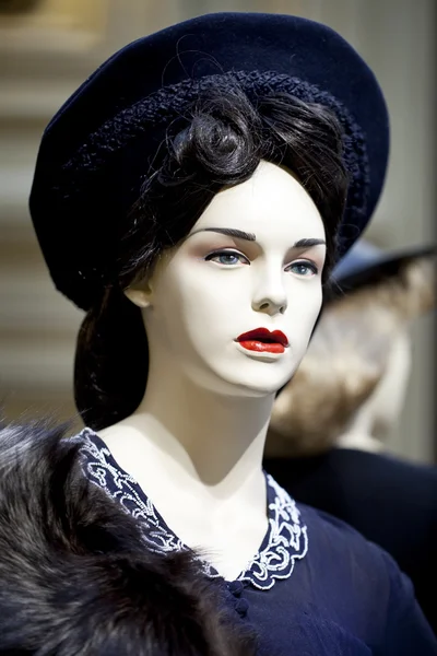 Portrait of female mannequin