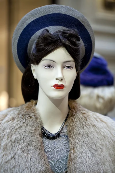 Portrait of female mannequin — Stock Photo, Image