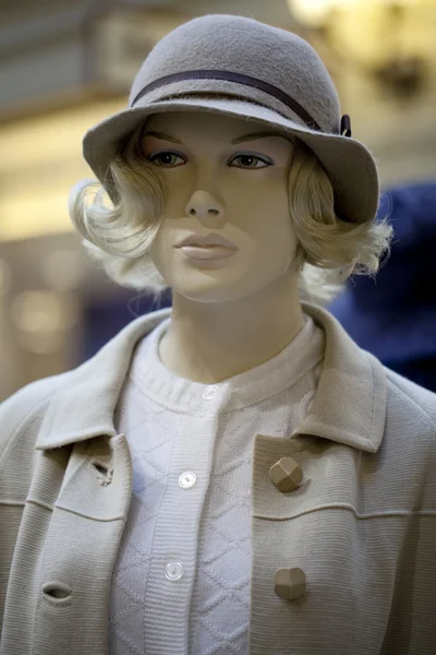 Portrait of female mannequin — Stock Photo, Image