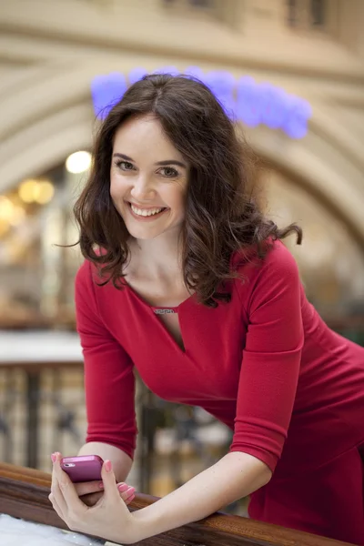 Portrait of beautiful woman — Stock Photo, Image