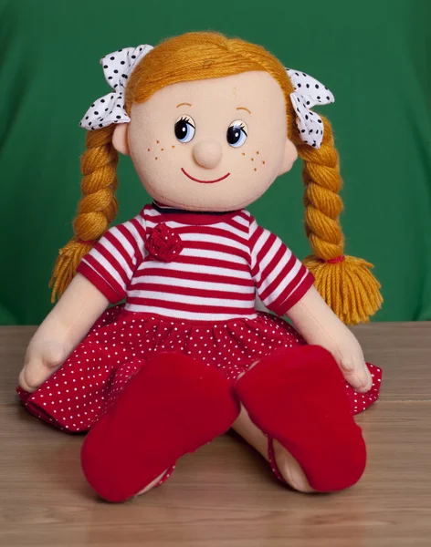 红头发的娃娃 — 图库照片