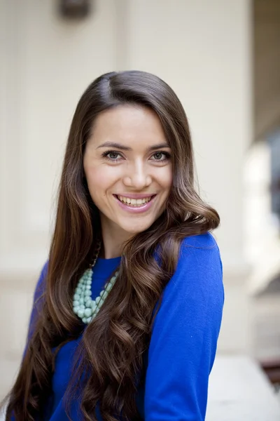 Portrait of beautiful woman — Stock Photo, Image