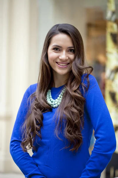 Portrait of beautiful woman — Stock Photo, Image