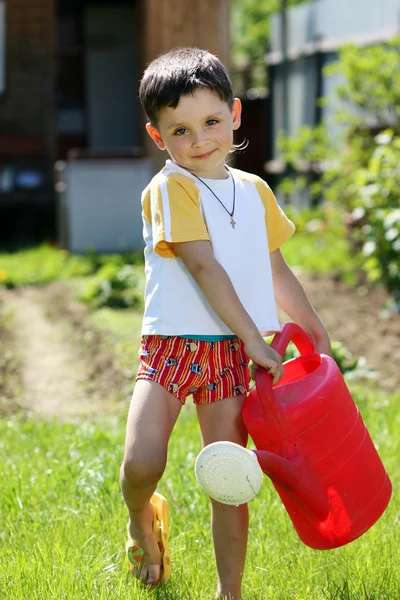 Porträt des schönen kleinen Jungen — Stockfoto