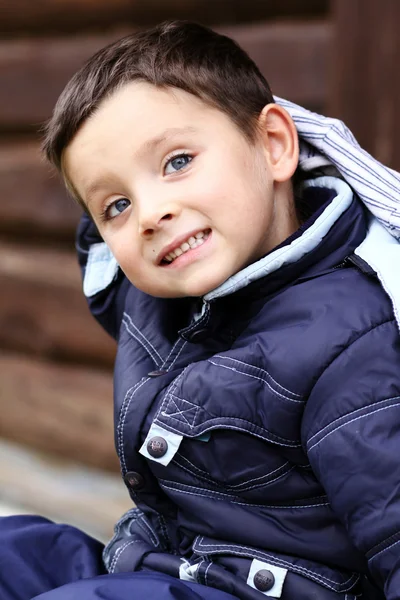 Portrait of beautiful little boy — Stock Photo, Image