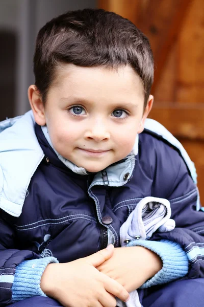 Portrait of beautiful little boy — Stock Photo, Image