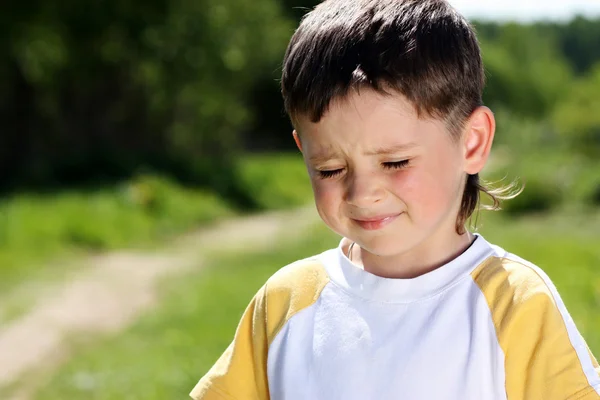 Portrait of beautiful little boy — Stock Photo, Image