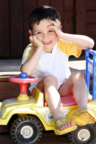 Portrait of beautiful little boy — Stock Photo, Image