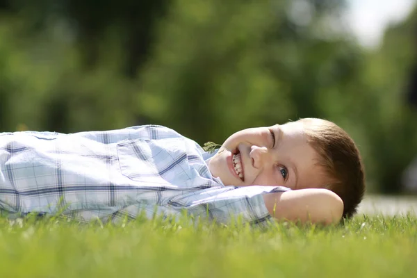 Portrait of beautiful little boy — Stock Photo, Image