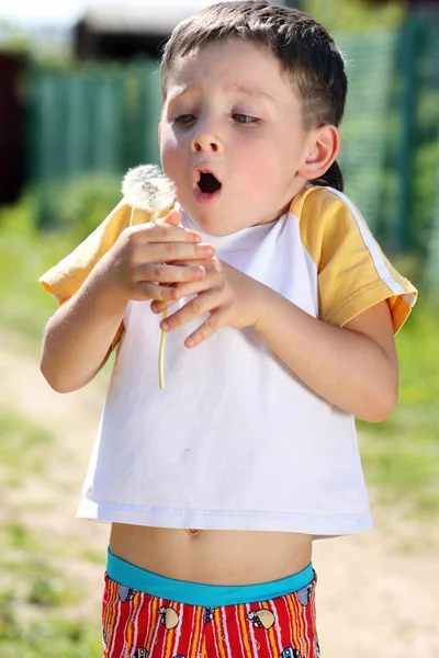 Retrato de niño hermoso — Foto de Stock