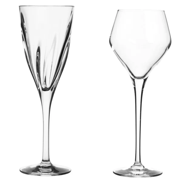 Två vinglas — Stockfoto