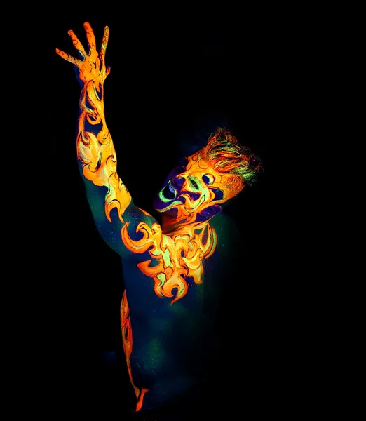 Elemento fogo — Fotografia de Stock