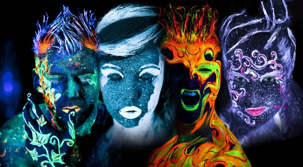 dört element: toprak, ateş, hava ve su