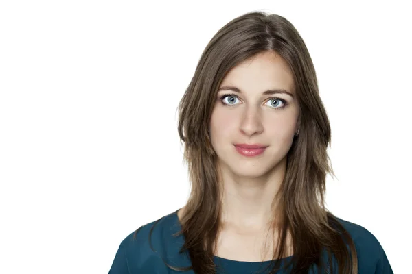 Retrato de mujer hermosa — Foto de Stock