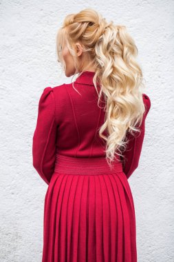 Sarı saç stili - arka plan