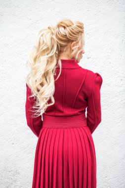 Sarı saç stili - arka plan