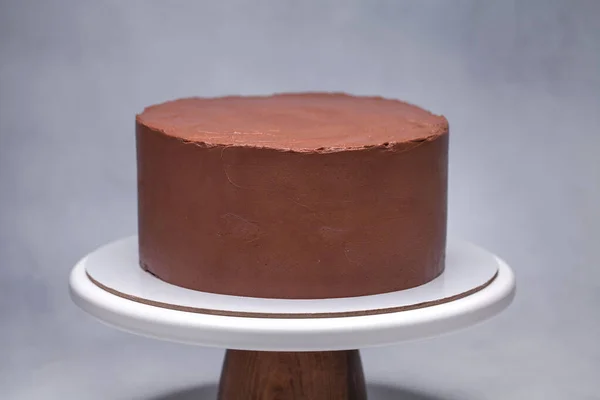 Homemade Chocolate Cake Stand — Stock Photo, Image