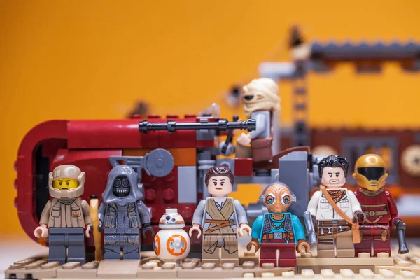 Russia Samara Ruari 2022 Lego Star Wars Minifigurer Episoder — Stockfoto