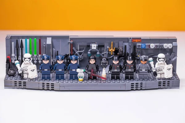 Россия Самара Февраля 2022 Миниатюры Серии Lego Star Wars — стоковое фото