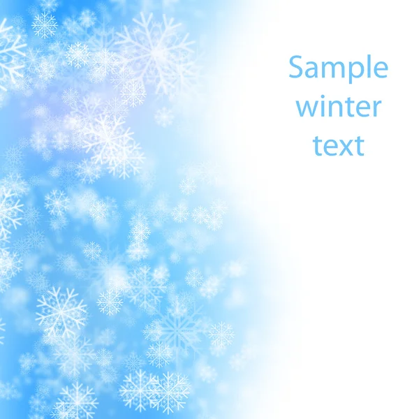 Snow winter background — Stock Photo, Image