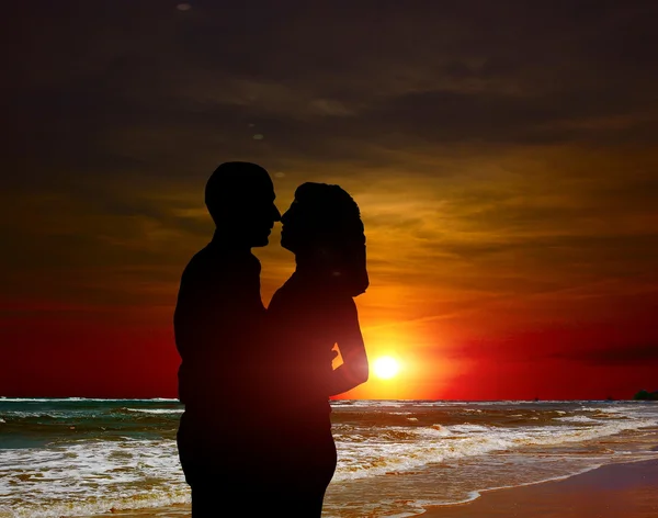 Young lowers on the ocean — Stock Photo, Image