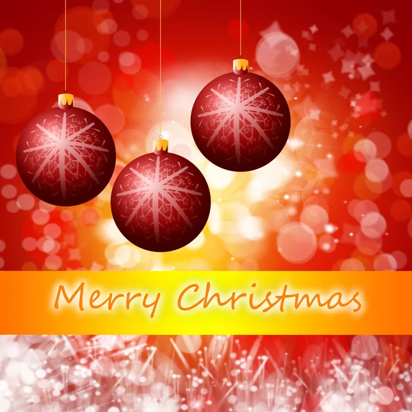 Cristmas background with lights — Stock Photo, Image