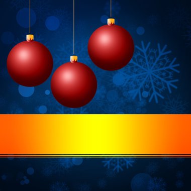 Kırmızı cristmass arka plan