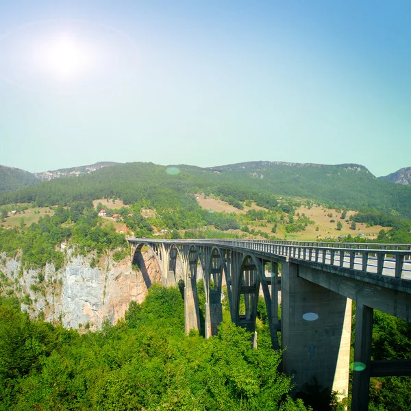 The big Montenegro bridge — Stock Photo, Image