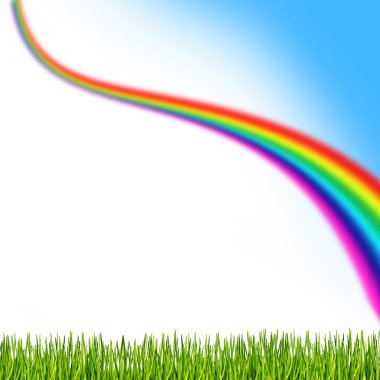 Yeşil doğa arkaplanı