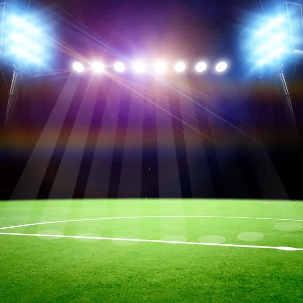 Soccer field — Stock Photo, Image