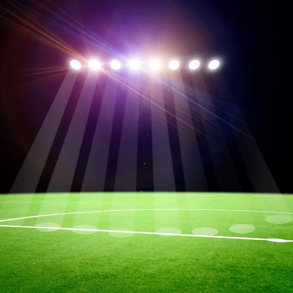 Soccer field — Stock Photo, Image