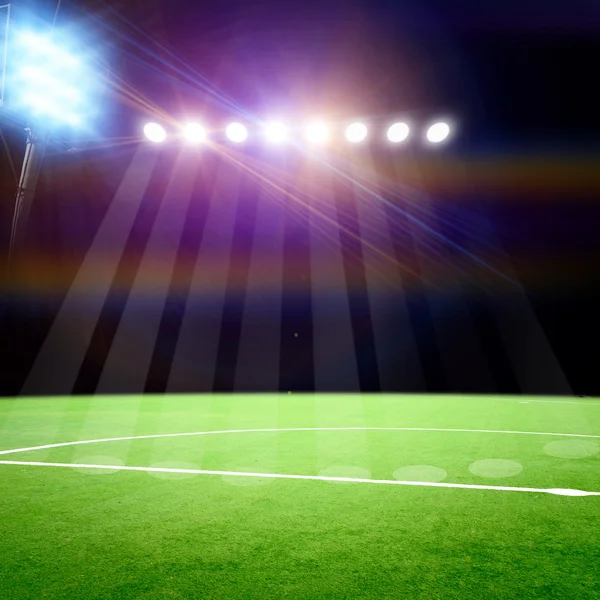 Soccer field — Stock Photo, Image