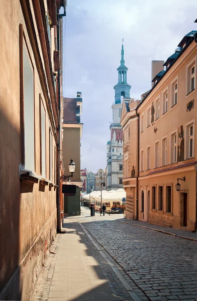 Oude stad in Poznan, Polen — Stockfoto