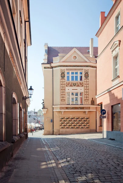 Cidade velha em Poznan, Polonia — Fotografia de Stock