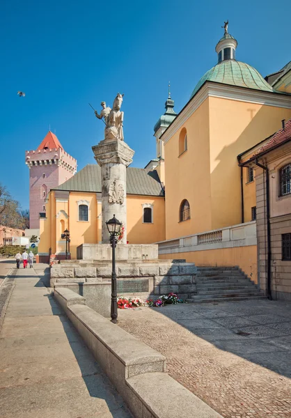 Architectuur van de Oude Markt in Poznan, Polen — Stockfoto