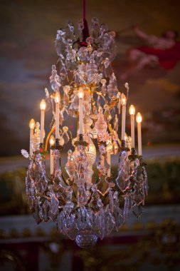 iç balo salonunda rundale Sarayı