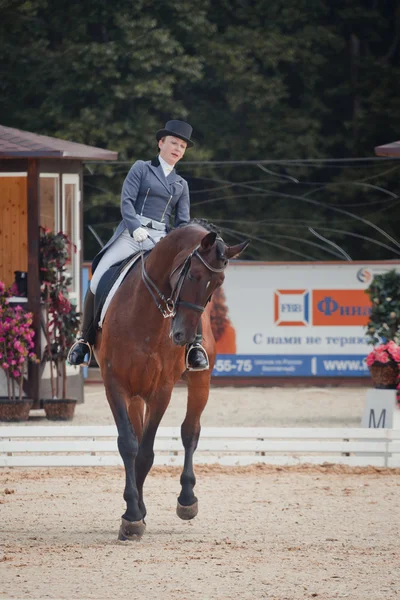 Dressage internazionale "Vivat, Russia !" — Foto Stock