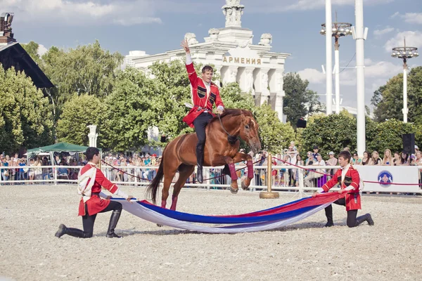 Performans kremlin binicilik okulu — Stok fotoğraf