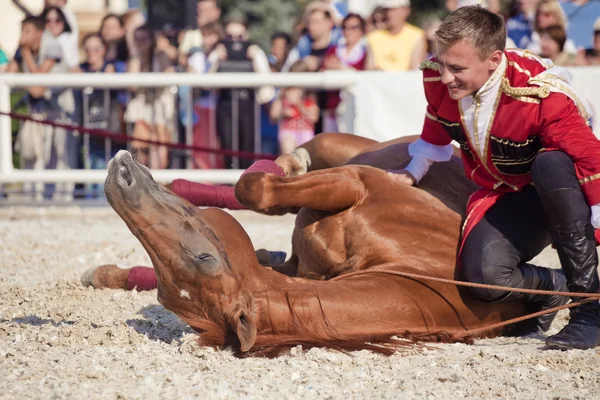 Performance Escuela de equitación del Kremlin — Foto de Stock