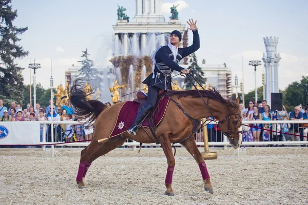 Performance Kremlin Riding School — Stock Photo, Image