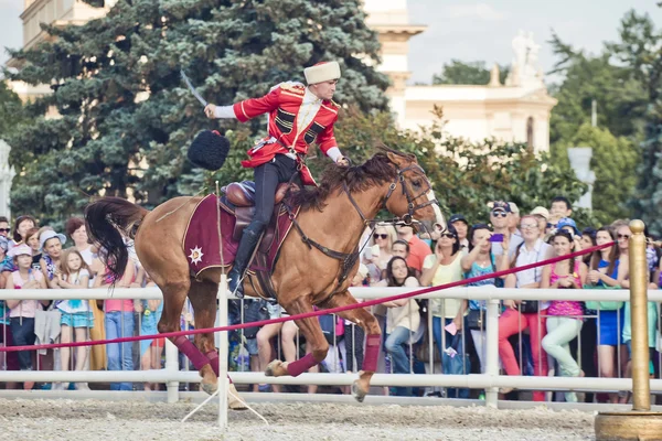 Performans kremlin binicilik okulu — Stok fotoğraf