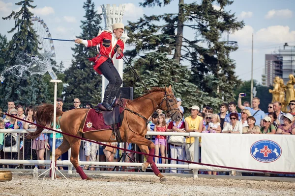 Performance Escuela de equitación del Kremlin — Foto de Stock