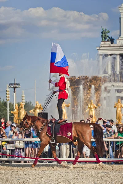 Performance Escuela de equitación del Kremlin Fotos de stock libres de derechos