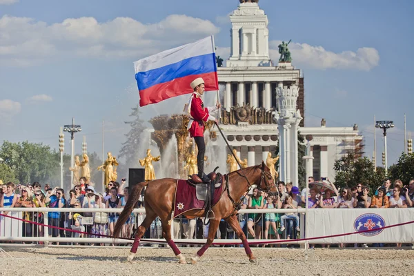 Performance Escuela de equitación del Kremlin Imagen de archivo