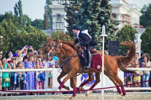 Performance Escuela de equitación del Kremlin Fotos de stock